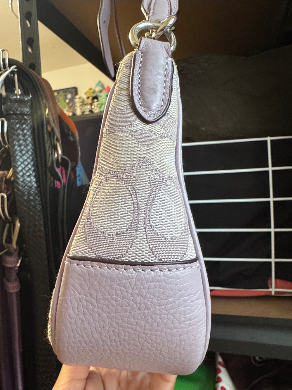 Coach Lonnie Baguette crossbody - Picture 7 of 16
